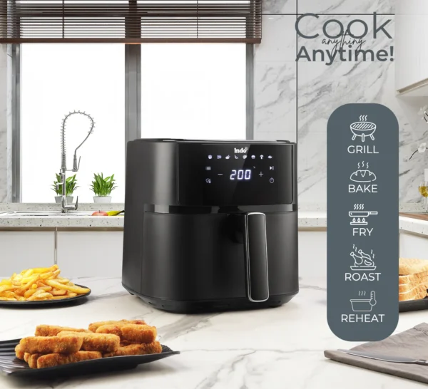 Indo 6 Litre Digital Air Fryer  - Image 5